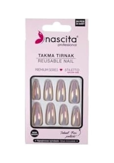 24lü Takma Tırnak Hologram - 198
