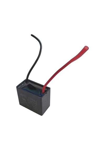 2.5µf 450v Ac Vantilatör Kondansatörü Cbb61 Kablo Uçlu Ayaklı Ve Masaüstü Fan Uyumlu