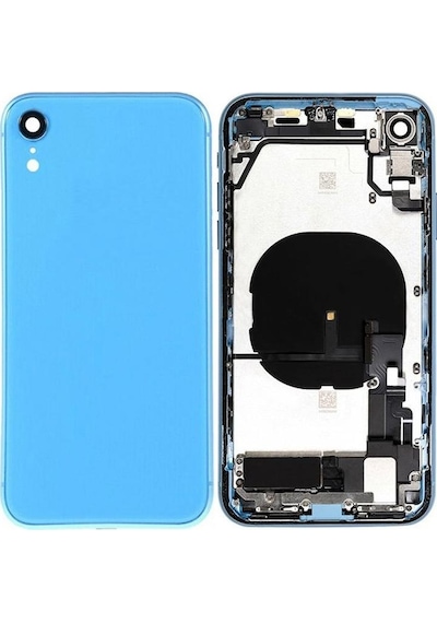 Apple Uyumlu iPhone Xr İle Dolu Kasa Mavi
