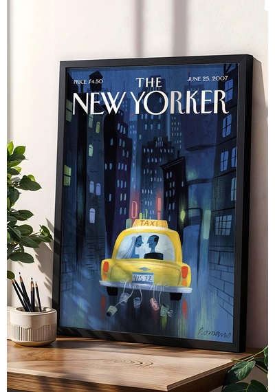 The New Yorker Çerçeveli Tablo June 25 2007
