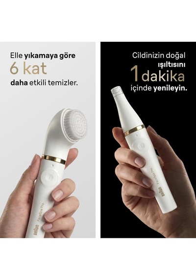 Braun Facespa Pro Yüz Epilatörü, + 3 Ekstra, 911