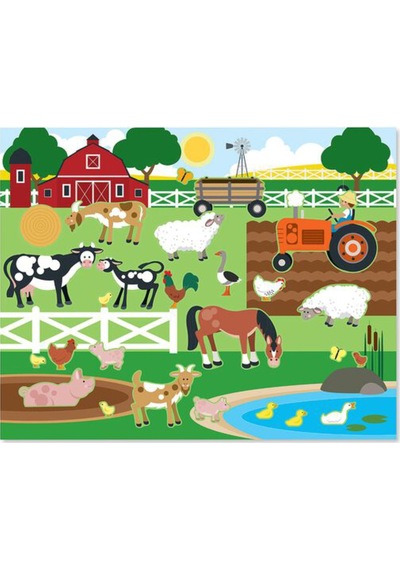 Melissa & Doug Tak Çıkar Çıkartma Kitabı - Hayvanlar