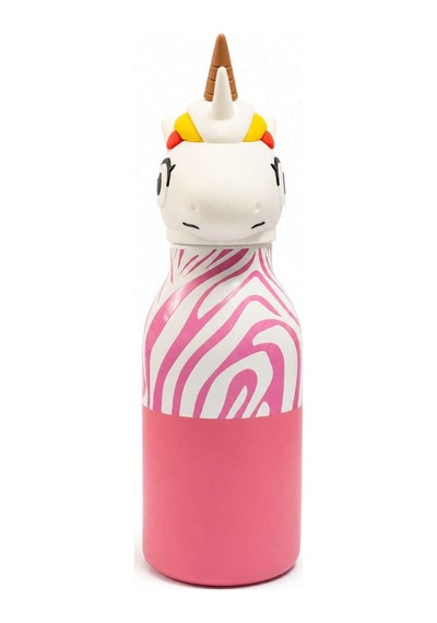 Koı Pembe Unicorn 500 Ml Paslanmaz Çelik-pipetli Çocuk Termosu Ve Suluk Pembe Pembe