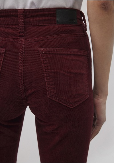 Mavi - Molly Bordo Kadife Pantolon 1013689467 Bordo