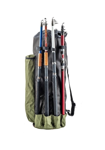 Euro Fish Kamış Çantası Boru Tipi Haki-siyah 80 Cm 38006
