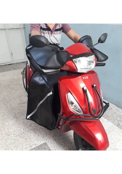 Scooter Motorsiklet El Koruma Rüzgarlık++ Diz Örtüsü Birlikte Set (528346269)