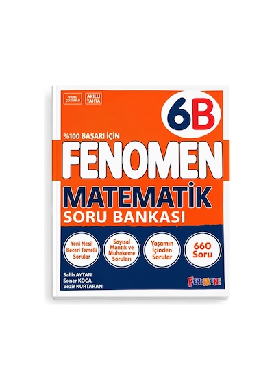 6 Matematik S.b. + Fenomen Kitap 6. Sınıf Türkçe Fenomen Soru Bankası