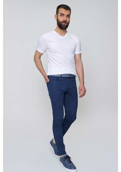 Efor P 1087 Slim Fit Lacivert Spor Pantolon Lacivert