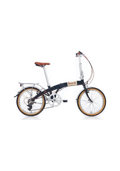 Bianchi Vintage Katlanır Bisiklet Siyah 7v Siyah