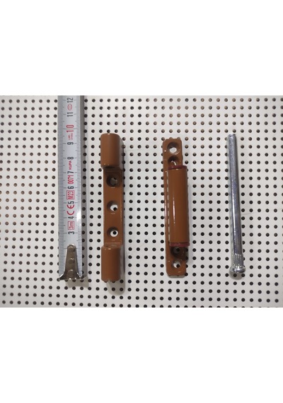 Pvc Pimapen Kapı Pencere Menteşesi 9 Cm Metal 90 Mm Kahverengi 1 Adet