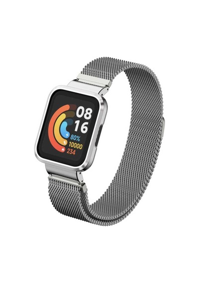 Xiaomi Redmi Watch Mi Watch Lite Uyumlu Krd-58 Metal Joec Kordon-gold