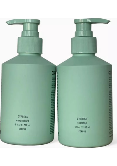 Corpus Naturals Cypress Şampuan & Saç Kremi Seti, Vegan & Doğal, Nazik Bakım