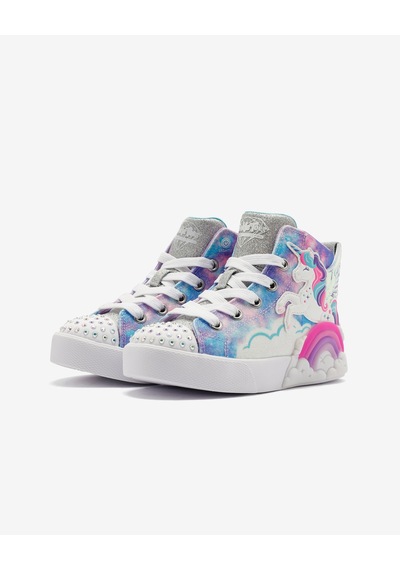 Skechers Twinkle Magic Büyük Kız Çocuk Mor Işıklı Spor Ayakkabı 314325l Lvmt Mor