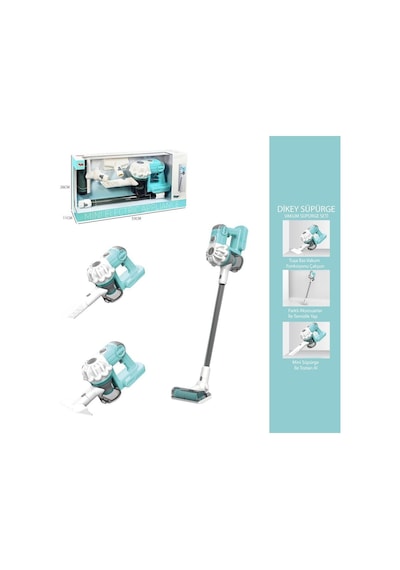 Ls8803q Vardem Dikey Elektrik Süpürgesi Ekranlı Kutu Yeşil-gri 3 İn1 Çok Renkli