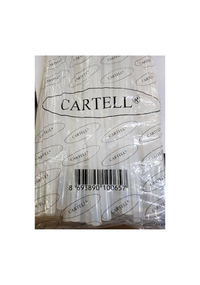 Cartel Çubuk Silikon Ince 1 Kg 83 Adet