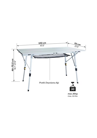 Uquip Set Boldy 3'lü Large Combo Set Gri