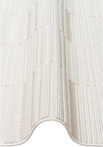 Eko Halı Mono Loop 01 Beige Sisal Görünümlü Bukleli Kaymaz Tabanlı Yıkanabilir Halı Bej