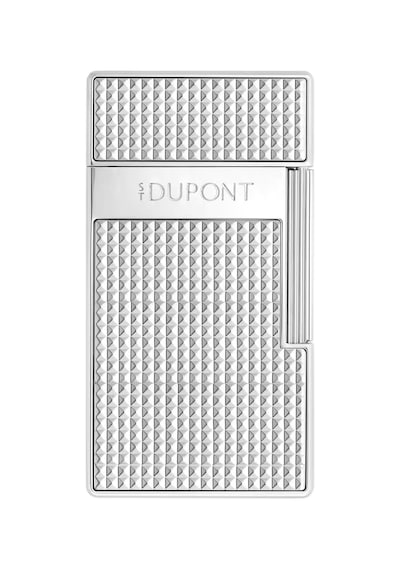 S.t. Dupont Biggy Gümüş Diamond Head Çakmak 25210