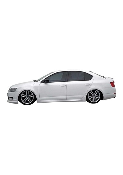 Skoda Octavia Yan Marşpiyel Plastik Boyasız