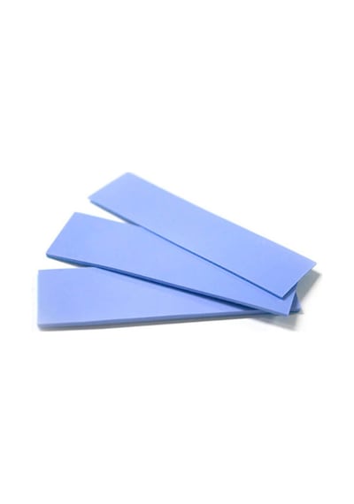 Wozlo 0.5mmx22x70mm Termal Pad M2 Ssd Ngff Nvme 2280 Chipset Soğutucu - 7x2cm - Mavi - 3.6w/mk
