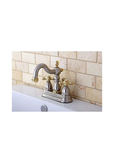 New Orleans Eb1601ax Merkezi Lavabo Bataryası Perakende Açılır Pencereli, 4 İnç, Parlak Krom Diğer