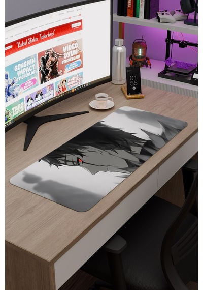 Black Clover Anime V4 - 70x30 Xl Gaming Kauçuk Kaymaz Taban Mouse Pad Fare Altlığı