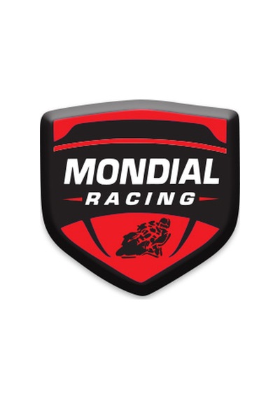 Motosiklet Stıcker Mondial Logolu 3d Kabartmalı Siperlik Camı 2