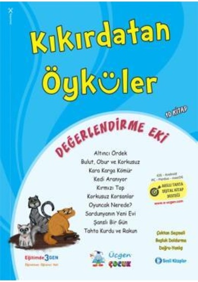 1.Sınıf Kıkırdatan Öyküler 10'lu Hikaye Seti - Üçgen Çocuk
