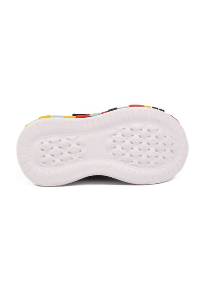 Ruffon 1030 P Siyah-kırmızı-sarı Erkek Çocuk Spor Ayakkabı