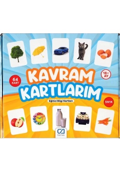 Mey İthalat Games Kavram Kartlarım 64 Kart 5175