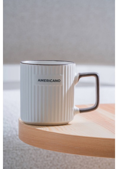 Ruby Porselen Kupa Americano - 350 Ml-5485 Çok Renkli