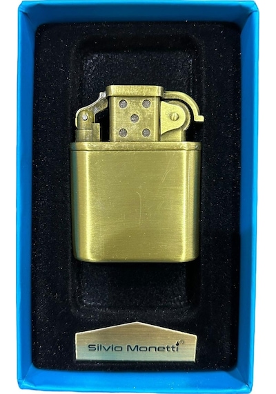 Sarı Pürmüzlü Gazlı Metal Çakmak 109468