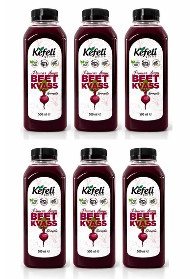 Pancar Suyu Kvass 500 Ml X 6 Adet