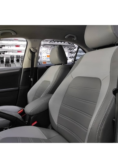 Volkswagen Jetta Highline Araca Özel Deri Oto Koltuk Kılıfı (455512259)