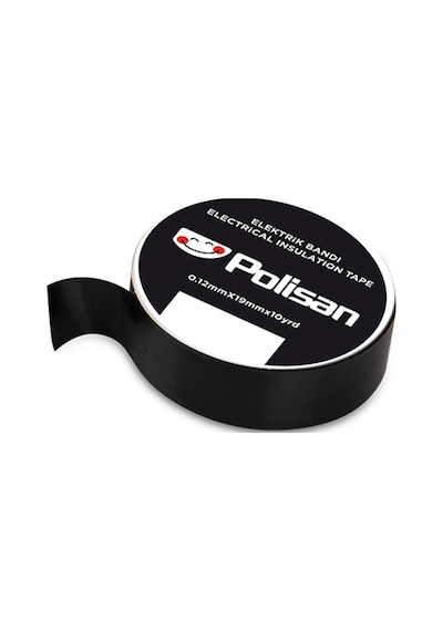 Polisan Elektrik Bandı 19 Mm X 10 Yrd