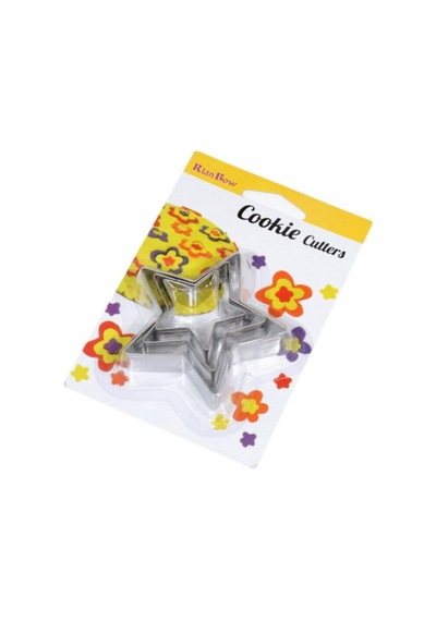Metal 3 Lü Yıldız Set Metal Çok Renkli Diğer