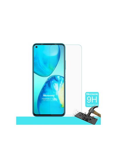 Microsonic Infinix Note 8i Tempered Glass Cam Ekran Koruyucu