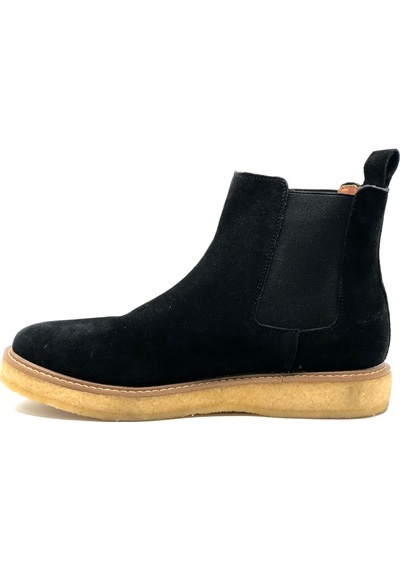 Lufian 112230248 Justın Casual Erkek Deri Bot Siyah