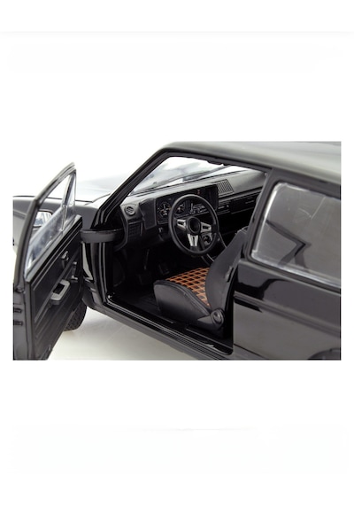 Norev 1:18 Ölçek 1976 Volkswagen Golf 1 Gtı Siyah Metal Model Araba
