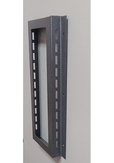 New Diafon Metal Kapı Zili Koruyucu Zil Paneli Antrasit 12x32x3