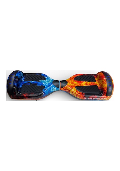 Elektrikli Kaykay Hoverboard Bluetooth Hoparlörlü RS-S5 Bicolor Flame Grafiti
