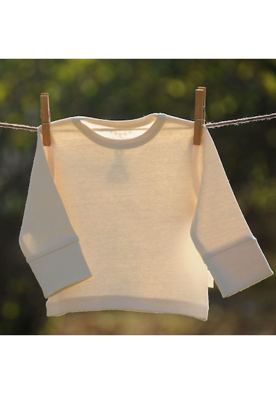 Naturaborn Gots Organik Sertifikalı Uzun Kollu Bebek T-Shirt (456444581) Çok Renkli