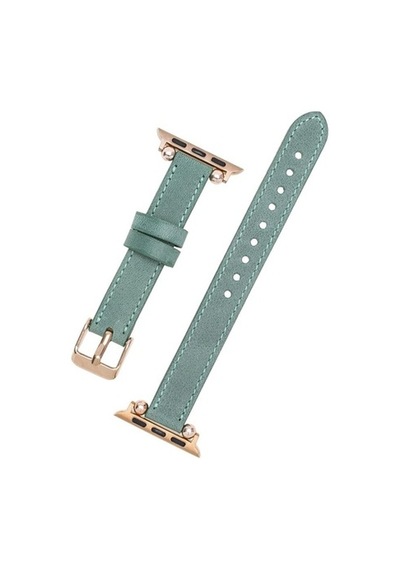 Bouletta Apple Watch Uyumlu Deri Kordon 42-44-45Mm Ferro Cz12 Min