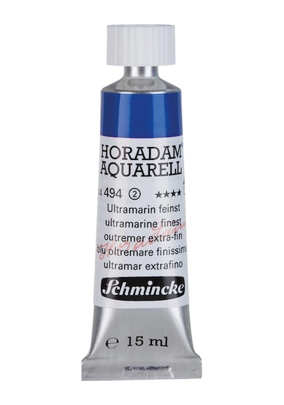 Schmincke Horadam Tüp Suluboya - Ultramarine Finest - 15ml - Seri