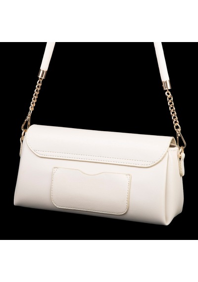 Nas Bag Kadın Sade Şık Omuz Ve Çapraz Çanta En 24 Cm Boy 12 Cm Krem Diğer