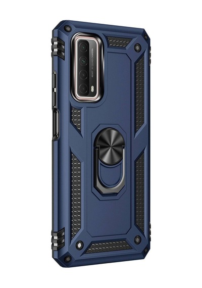 Huawei P Smart 2021 Yüzüklü Tank Kılıf Gold