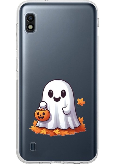 Samsung Galaxy A10 Uyumlu Şeffaf Kılıf New Minies 3 Tasarımlı