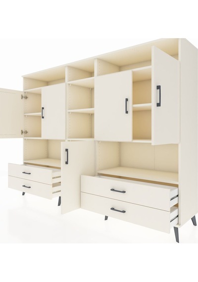 Hyperion Dolap 12 Raflı 4 Çekmeceli 5 Kapaklı 220x44x163 Aytaşı-a Aytaşı-aytaşı Hyperion Dolap 12 Raflı 4 Çekmeceli 5 Kapaklı 220x44x163 Aytaşı-a Aytaşı-aytaşı