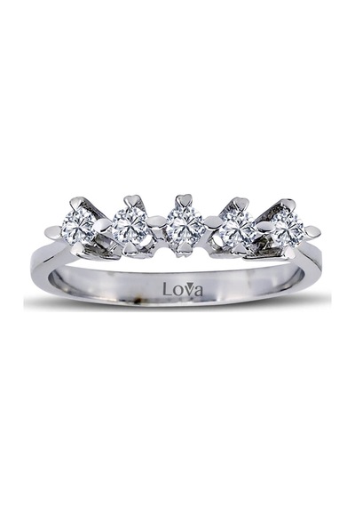 Lova G Renk 0,33 Karat Pırlanta Beştaş Yüzük - 1070073