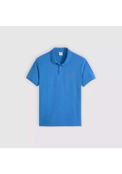 Levi's Erkek 100% Pamuk Standard Fit Polo Yaka Mavi T-shirt - 35883-0282 Mavi